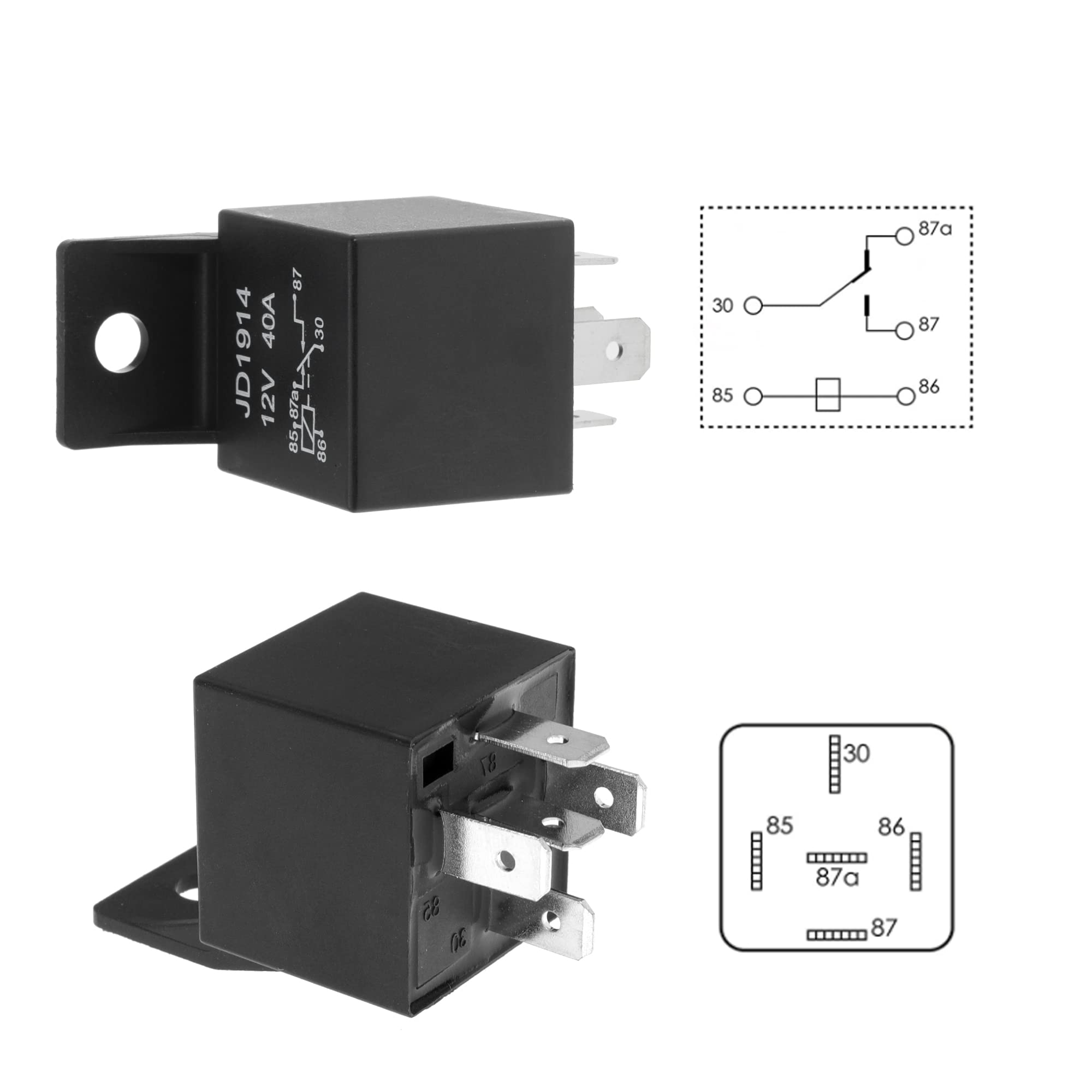 OTOALL 3/8 175~185 Electric Engine Fan Therostat Teperature Relay