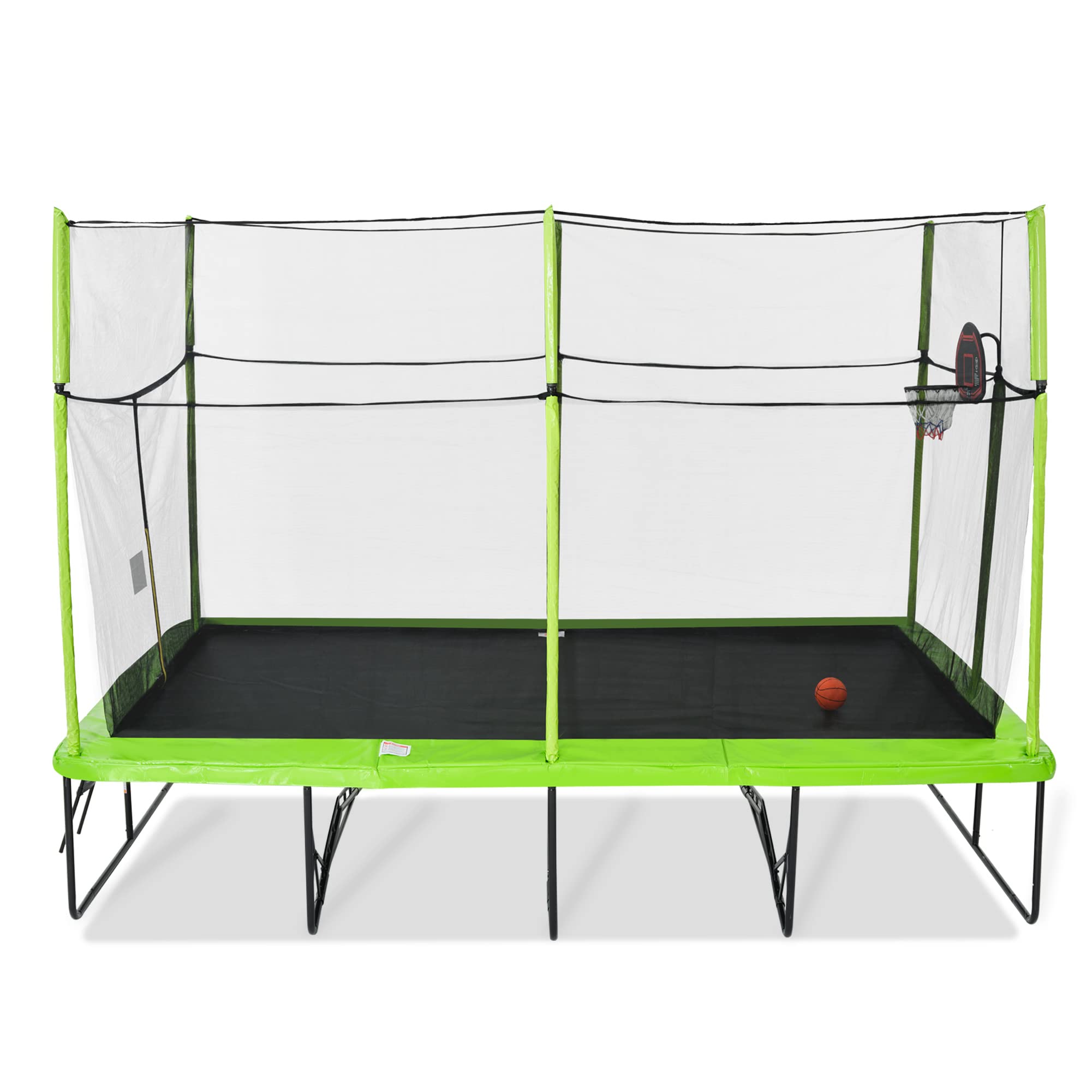 Buy SkyBound Rectangular Trampoline with Enclosure Net 10x17 FT ASTM