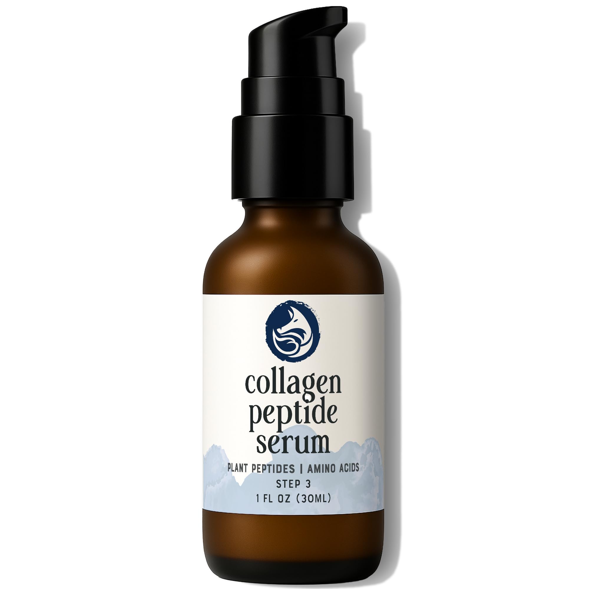 Anti Wrinkle Peptide Serum - With Complex Peptides For Face And Neck - Firming and Moisturizers - Natural & Organic Ingredients - Boost Collagen & Smooth For Glowing Skin - By Foxbrim