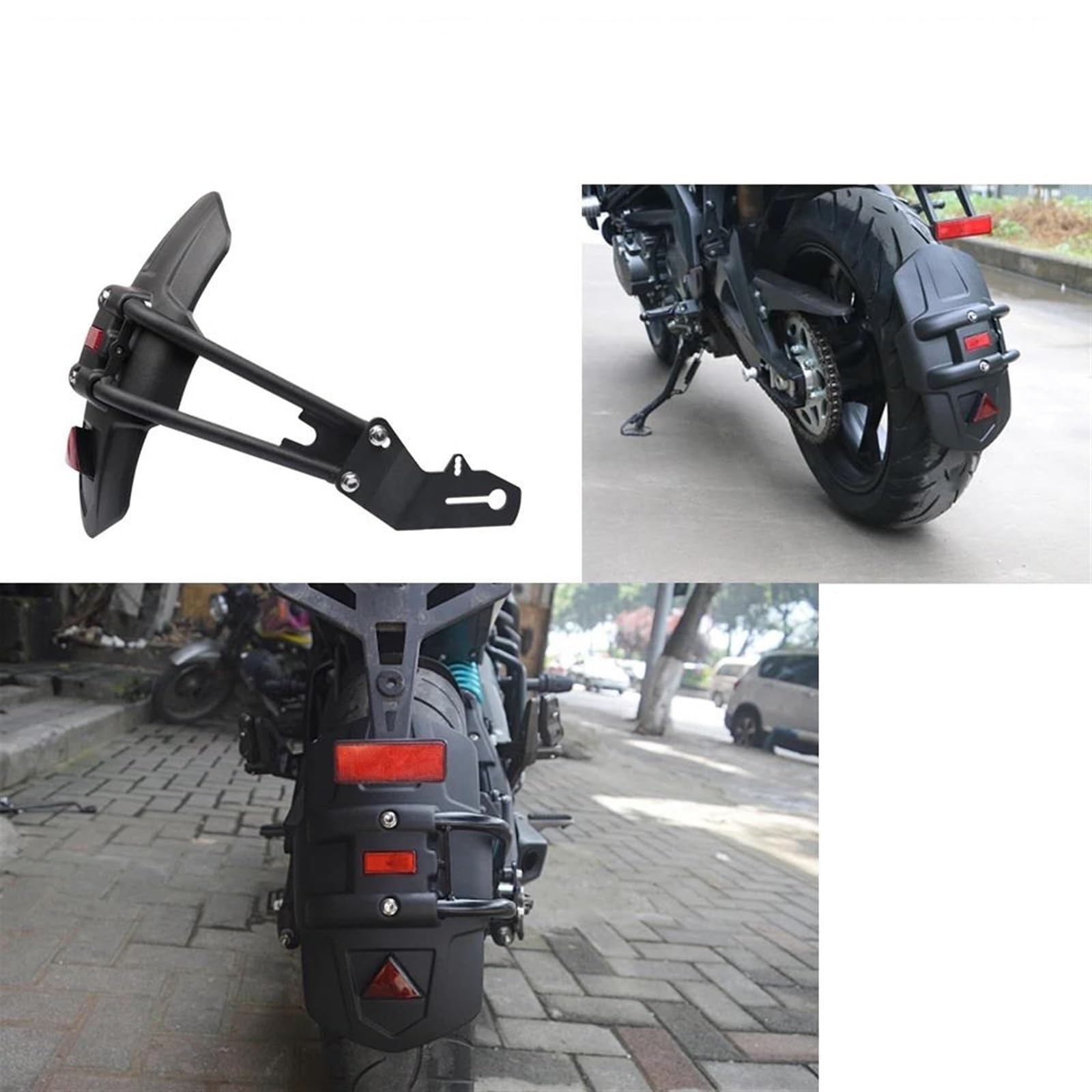 Motociclette fuoristrada Parafango Posteriore Parafango Parafango Splash Protector Per Suzuki Vstrom 250 650 650XT DL650 GSX 400 R125 R250 S750 GS500 SV650
