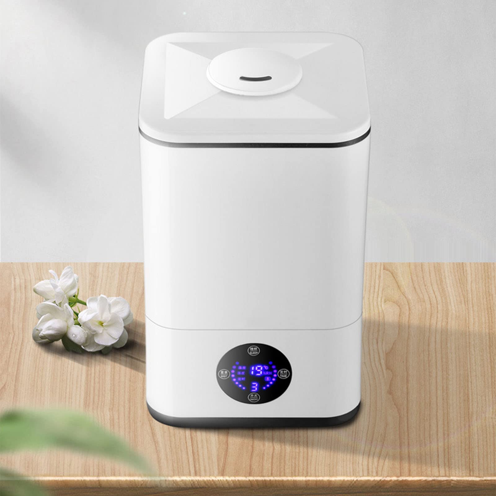 Humidificador, humidificador de Aire humidificador de Niebla para humidificadores de Escritorio personales portátiles de Dormitorio, 3 Modos de Niebla y Apagado automático, Super