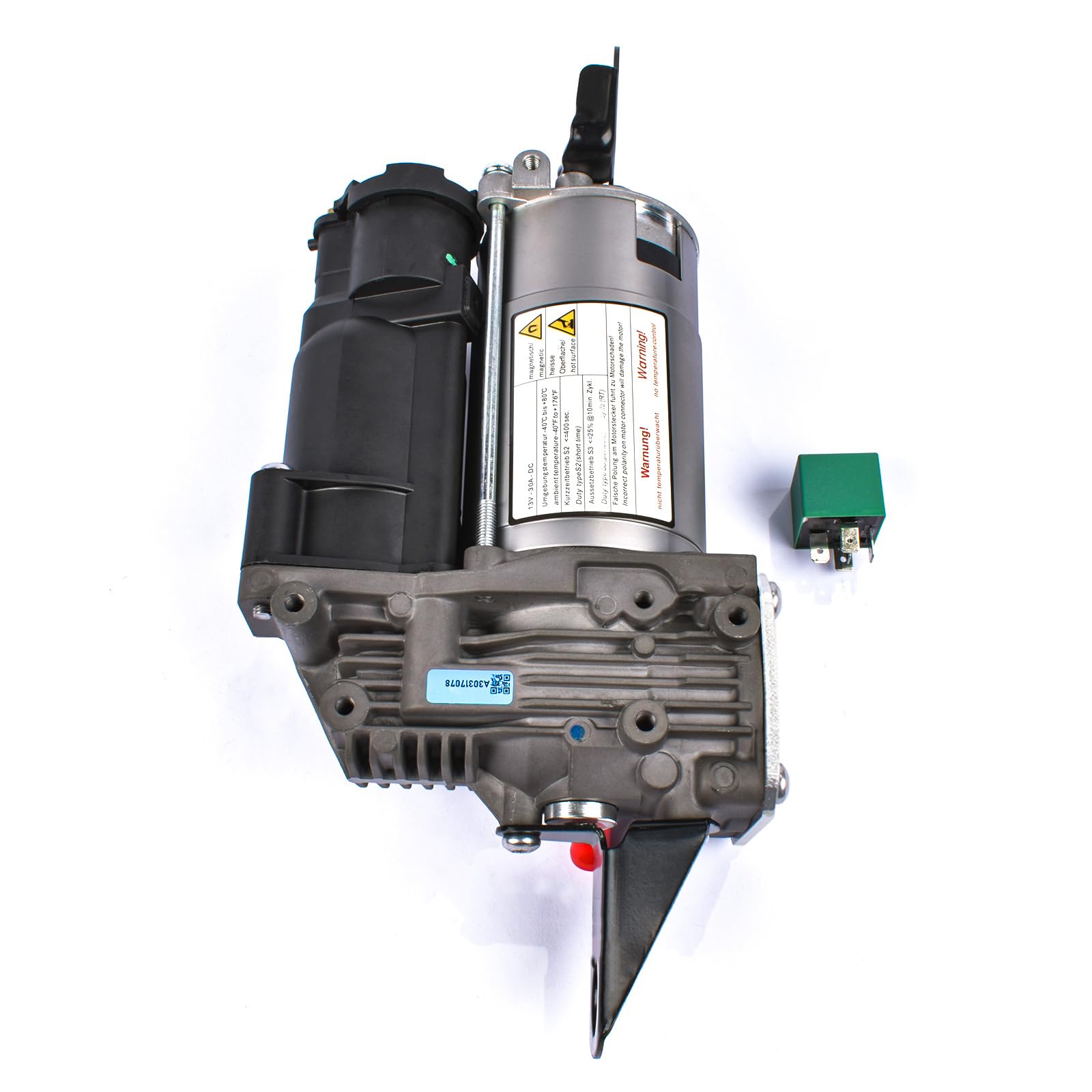 Compressore sospensione pneumatica livellamento W/supporto Compatibile con 2004-2010 Serie 5 E61 520d 520i 523i 525i 530i 525d 535d 545i M5 37206792855 37106793778 Huiruhy