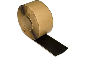 Anjon Manufacturing 3" x 25' Black EPDM Double Stick Seam Tape