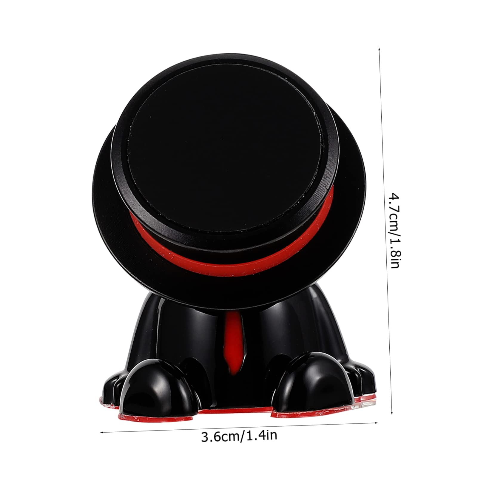 Uonlytech 2 Piezas Soporte Teléfono del Coche Portable Accesorios Aleación De Zinc Universal