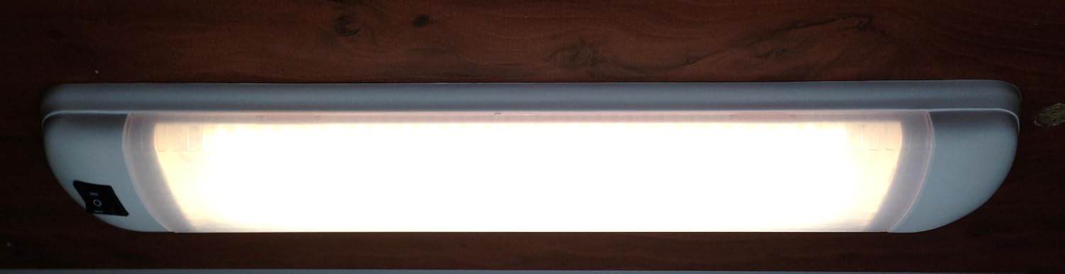 Marine Boat Ceiling Cabinetry Bright LED Light Interior 12/24V ABS Warm White