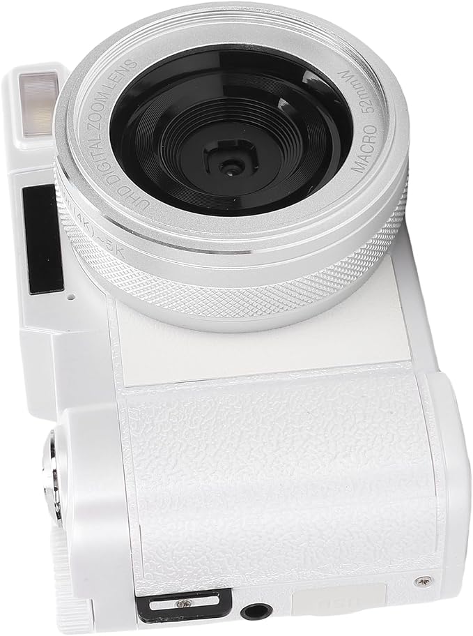 Cámara digital 5K 64MP zoom 18X con WiFi y luz LED blanca miniatura 9