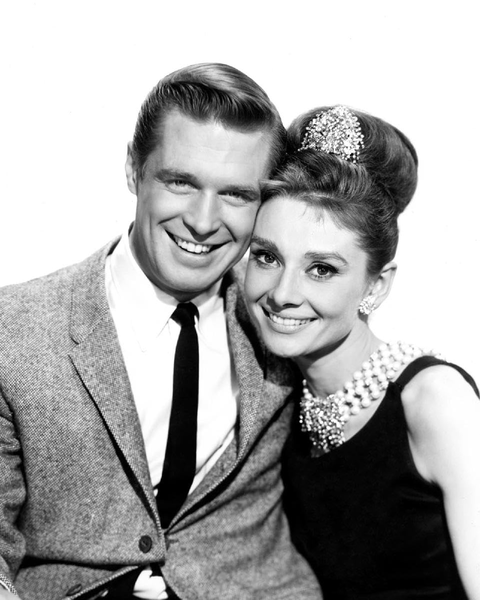 worldphotographs Breakfast at Tiffany's (1961) Audrey Hepburn, George Peppard 10x8 Photo