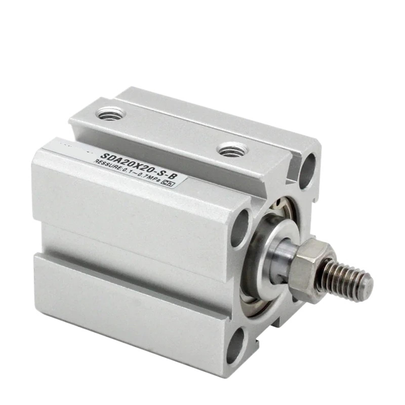 Vérin pneumatique SDA16-B double effet pour résoudre les manques d'espace