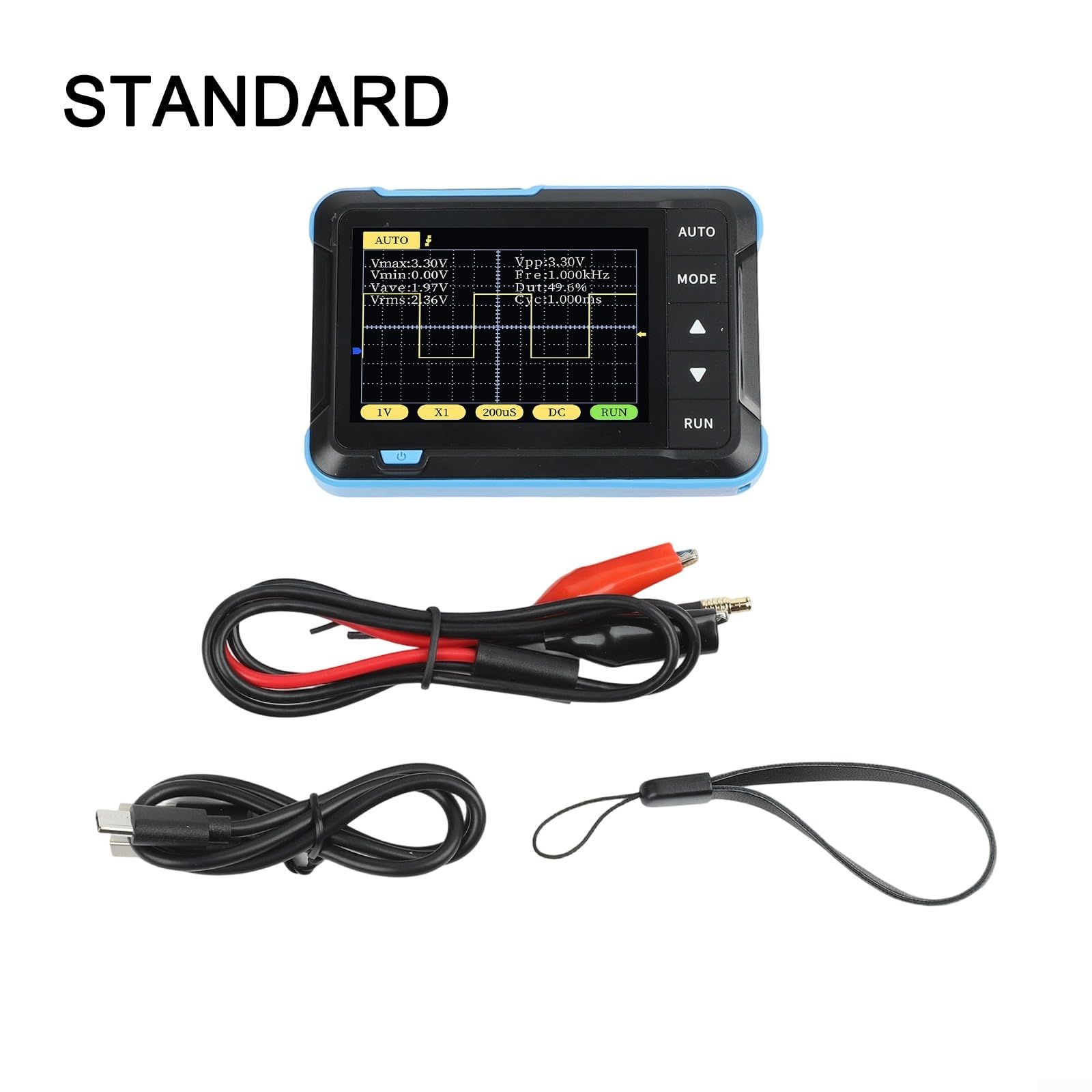 Oscilloscopio portatile DSO152 200kHz larghezza di banda Auto(Standard)