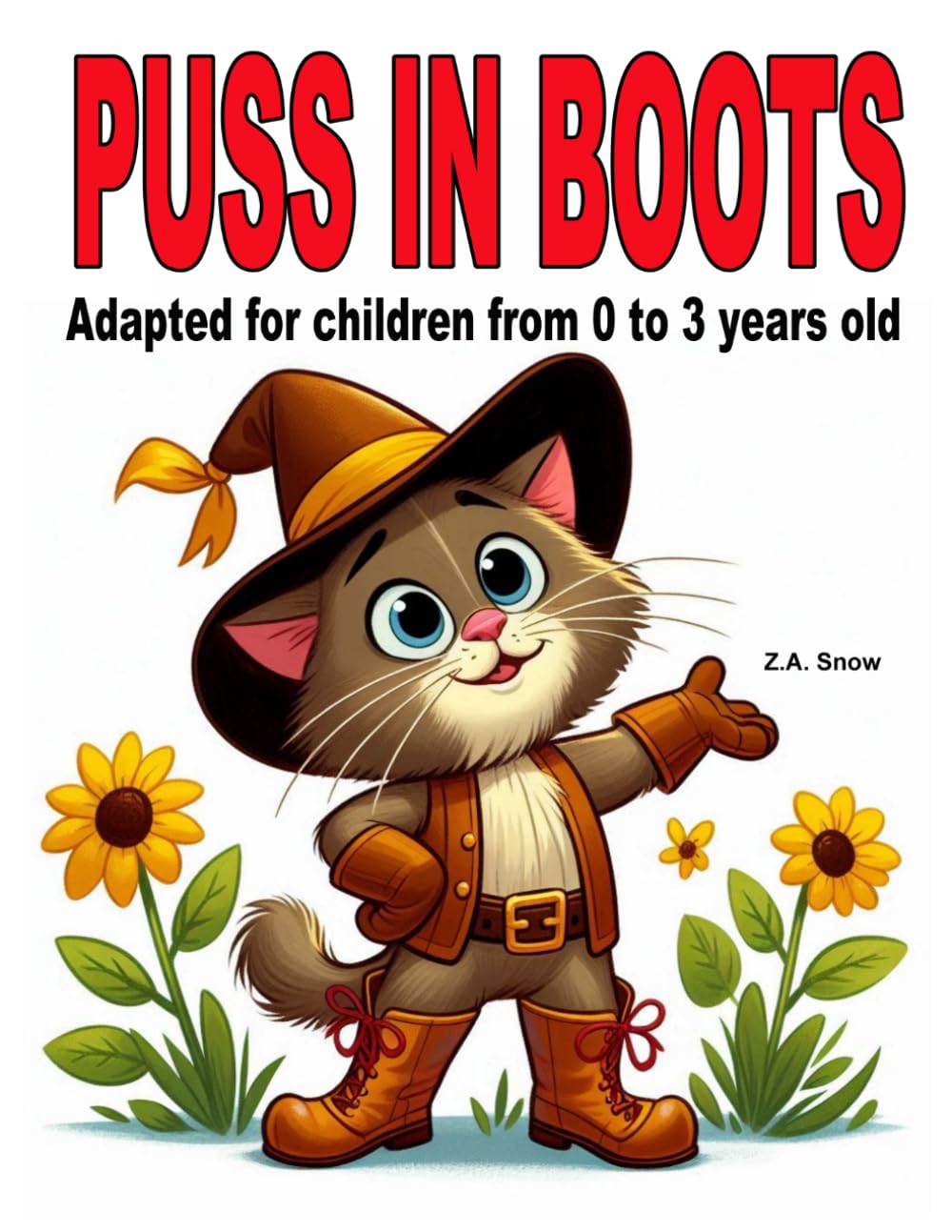 Puss in boots: Adapted for children from 0 to 3 years old (Collection of classic stories adapted for children ages 0 to 3)