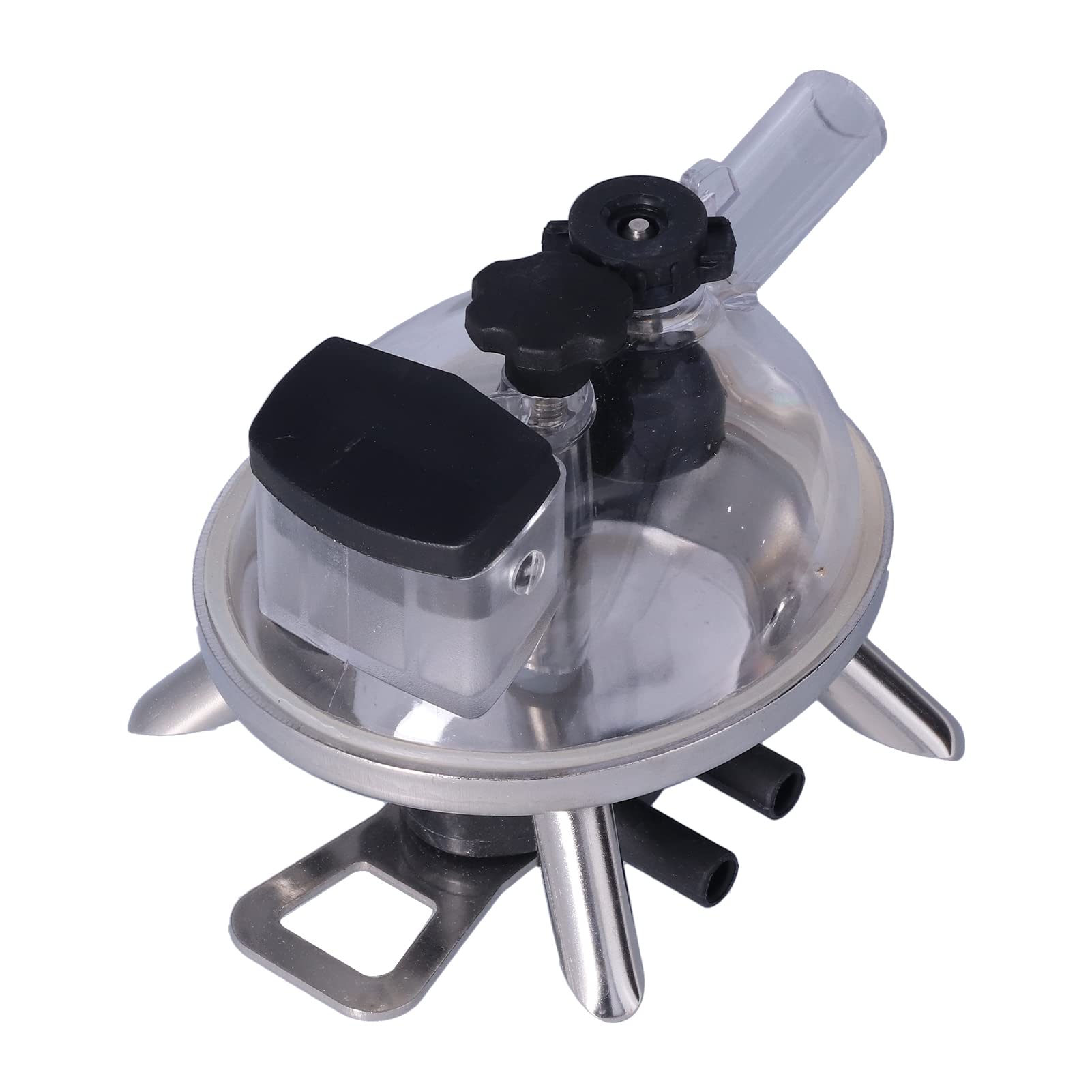 Collecteur De Lait De Vache, Accessoire De Machine à Traire De Ferme Efficace De 240 ML avec Base en Acier Inoxydable