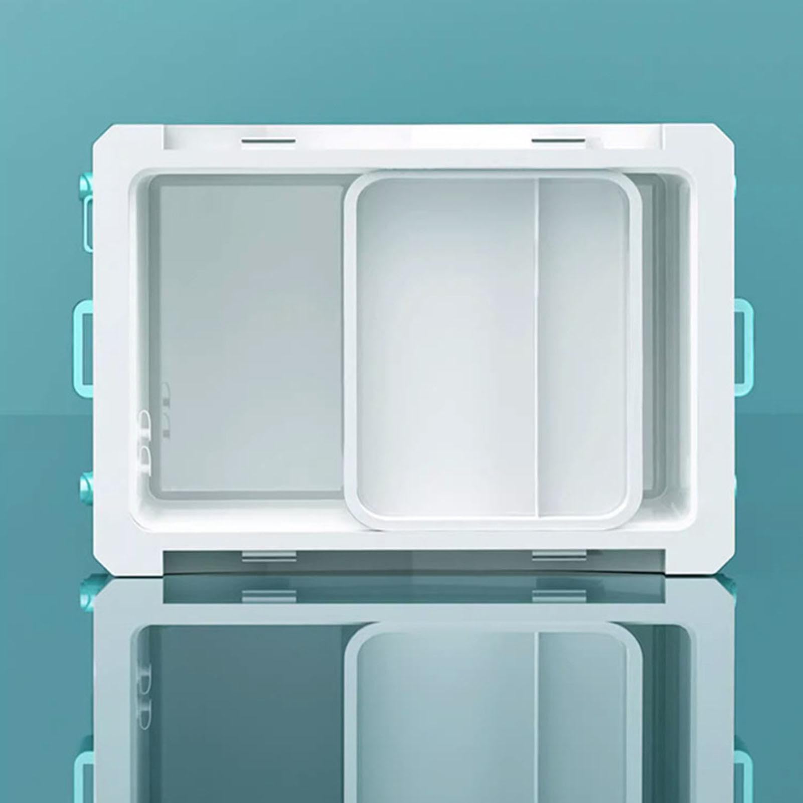 Nevera – Cofres duros de 35 x 22 x 26 cm, contenedor aislado de poliuretano PP, diseño ultraligero con liberación rápida, enfriador de hielo duradero para barbacoa, bebidas, barco, pesca, picnic