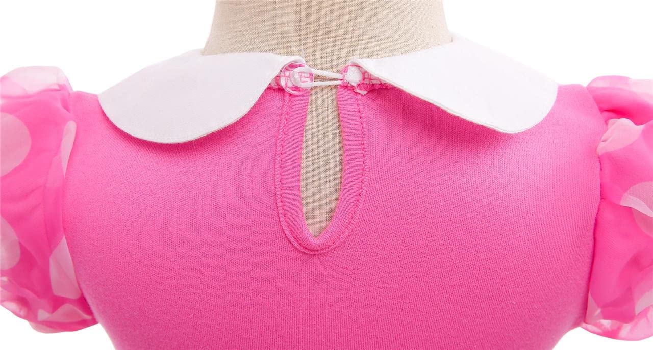 Lito Angels Disfraz de Carnaval de Princesa para Bebé Niñas Body Mono Mamelucos Onesie Vestido con Diadema — view 6