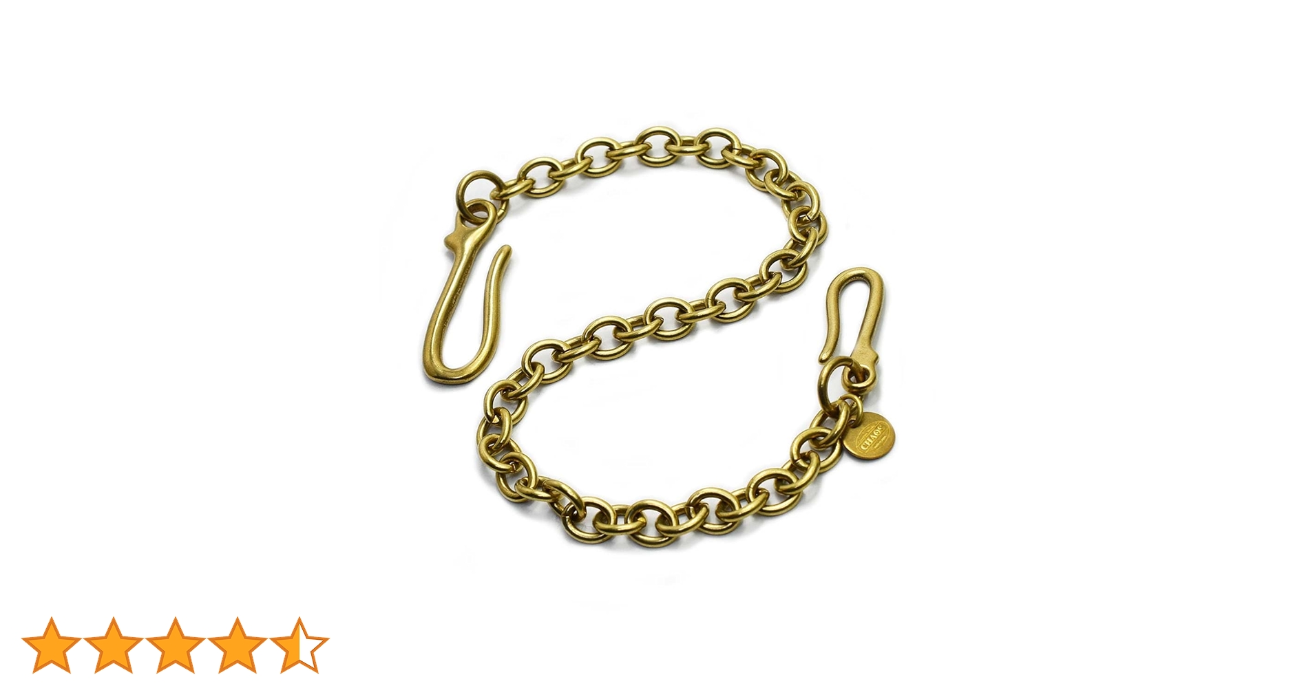 wallet chain ウォレットチェーン 真鍮　アンティーク加工済 楽天市場】【送料無料】バレル加工済み 真鍮 ウォレットチェーン