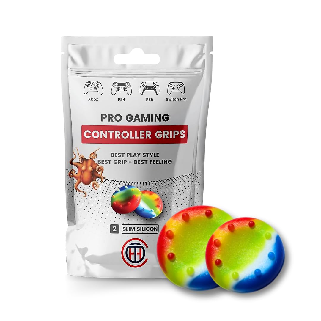 Colorful Silicone Accessories Replacement Part Thumb Grip Cap Cover for PS2 PS3 PS4 Xbox 360 Xbox One Controller