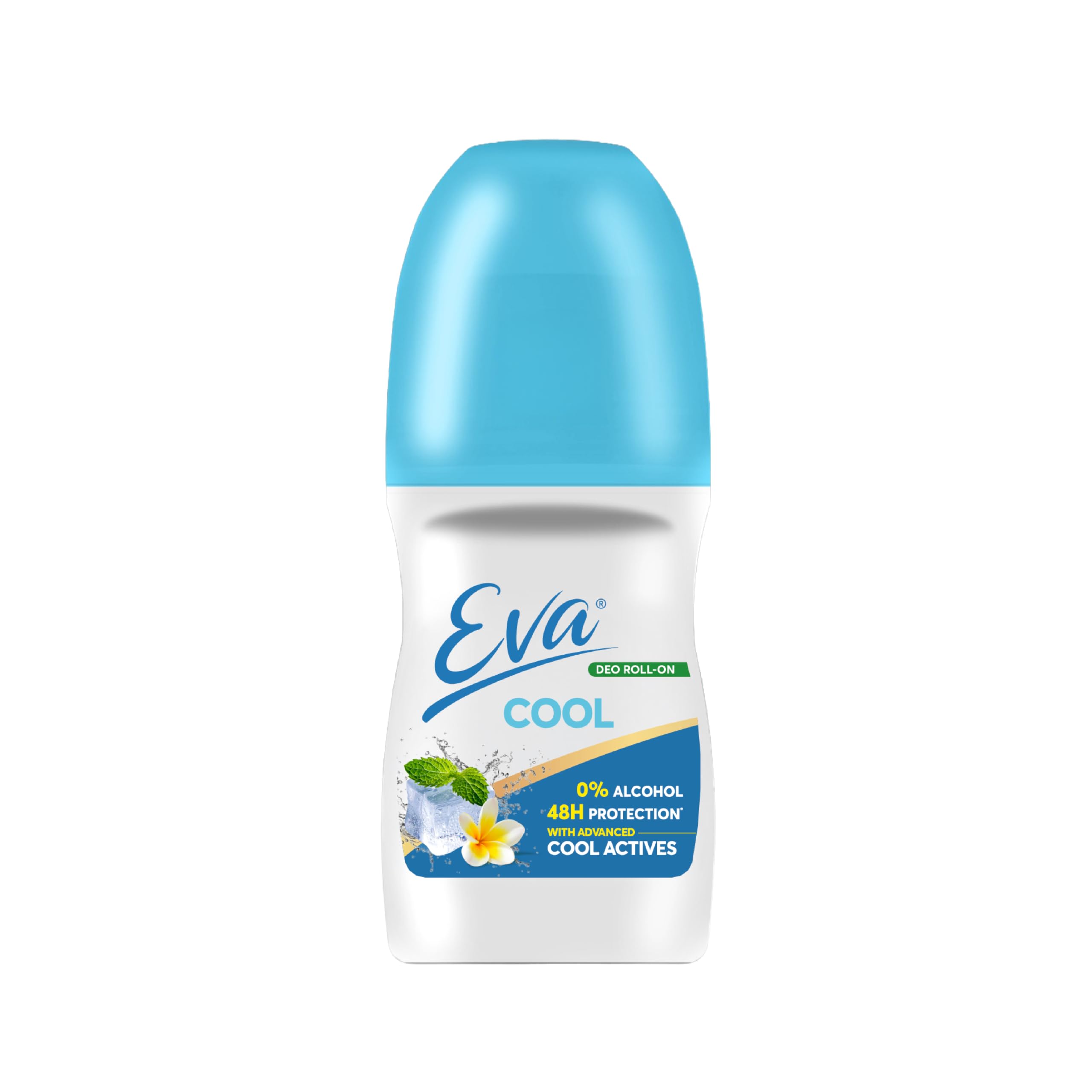 Eva Cool Underarm Roll On Deodorant | With Comfort Cool Actives | Instant Cooling & Hydration | 0% Alcohol 0% Aluminium | Chemical Free | For Women | 50Ml | Pack of 1-image-20