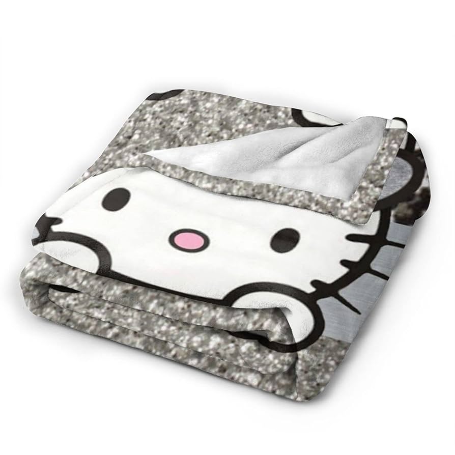 サンリオ　ヒョウ柄キングフリース　ブランケット キティちゃん キティちゃん ヒョウ柄ブランケット - メルカリ