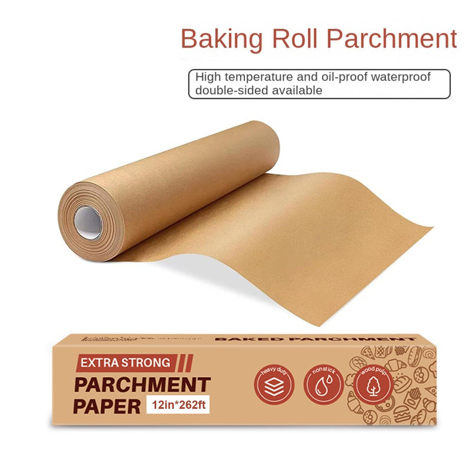 Hojas de horno con cortador, hojas antiadherentes de silicona | Rollo de horno de cocción para el hogar cocina horno microondas cocción al vapor freír