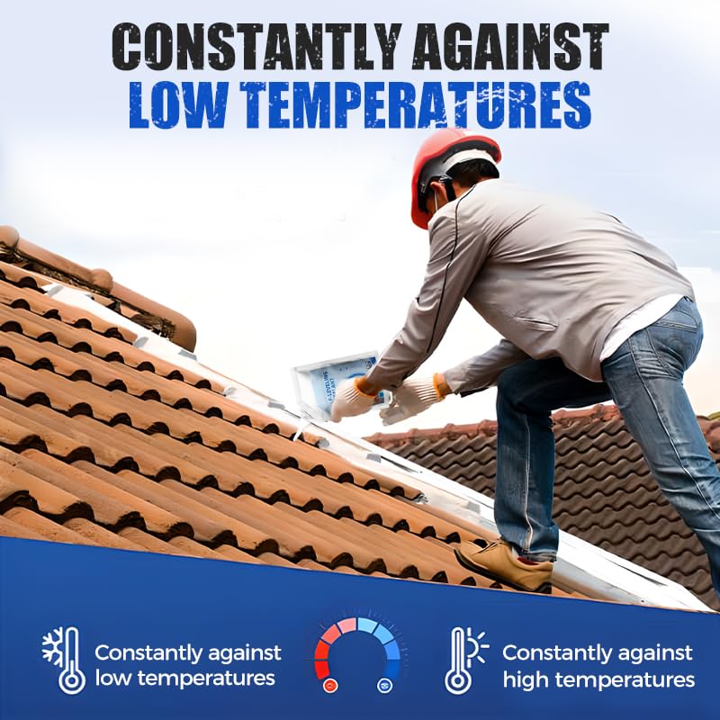 Concrete Caulking Adhesive,New Self-Leveling Sealant,Heavy-Duty Crack Filler for Driveway,Weather Resistant Concrete Crack Repair for Outdoor Use,Quick-Drying Sealant for Professionals (Grey, 3PCS)