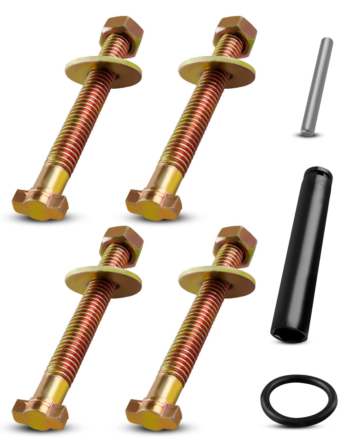 3/4 Inch Caging Bolt Socket Tool & 4 Brake Cage Bolts for Semi