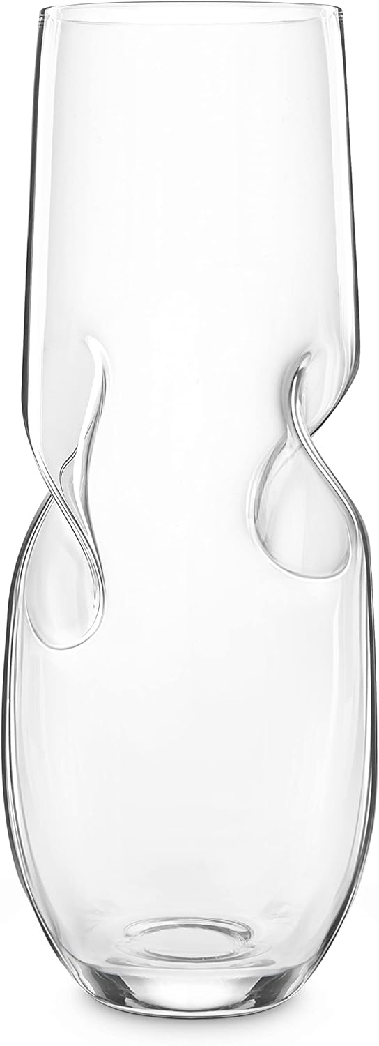 Bubbles Stemless Champagne/Sparkling Wine Glasses - Set of 4-8 oz (236 ml)