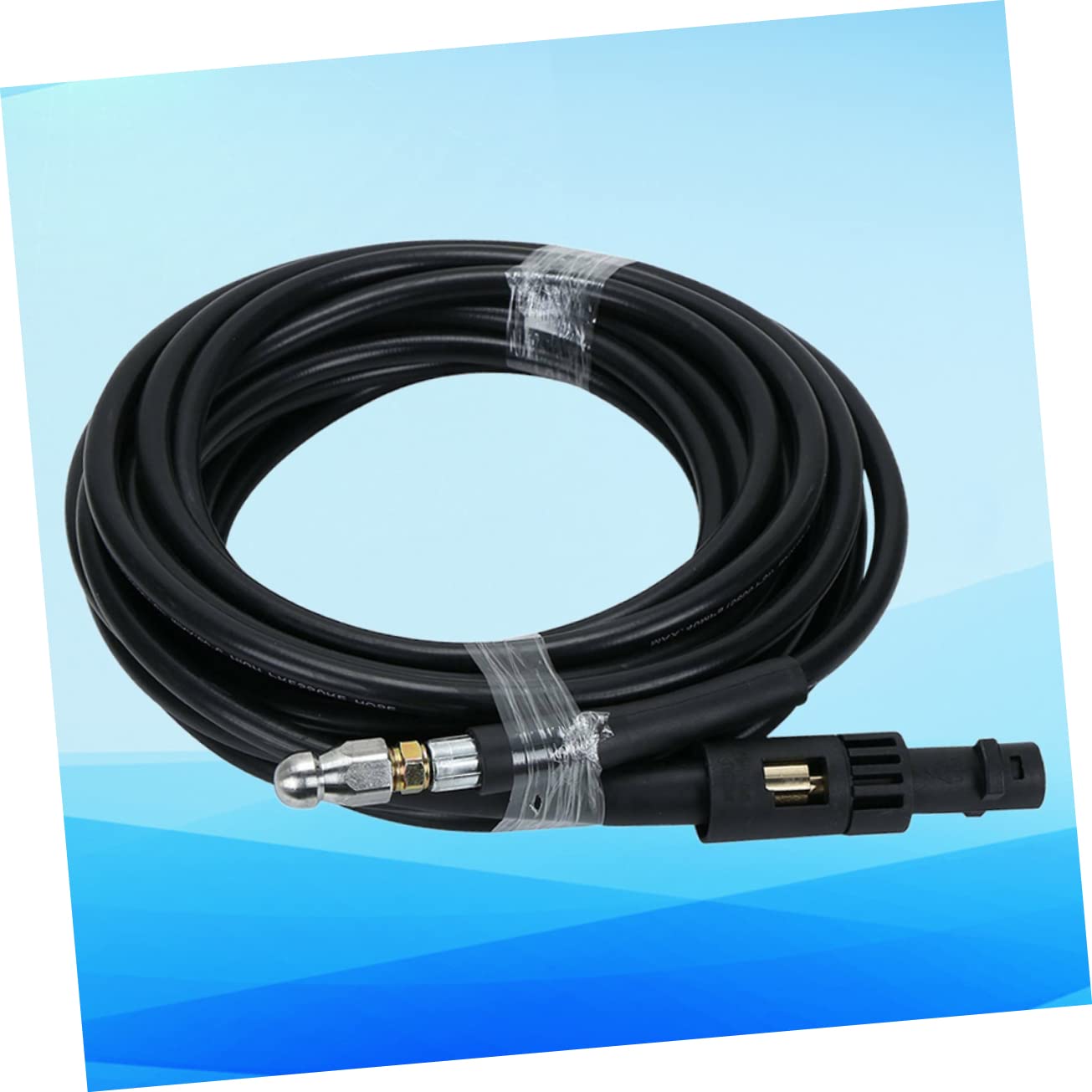 Gatuida 15m Tapón De Limpieza De Manguera Para Desagüe De Alcantarillado Manguera De Desagüe De Agua Para Limpieza De Tuberías y Coches