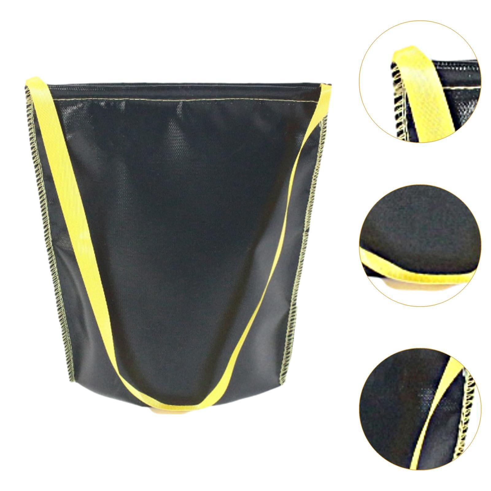 Feuerfester Beutel Zur Aufbewahrung von Holzkohlenasche, Feuerhemmender Beutel, Feuerfester Beutel für Grillen, Picknick, Camping, Kamera Und Outdoor