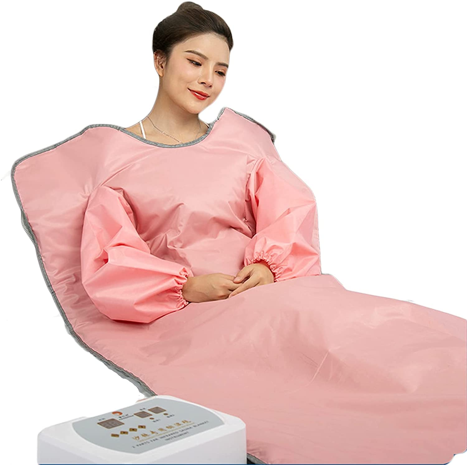 Máquina Adelgazamiento masajeador, Manta Sauna infrarroja Oxford, Manta Vapor (FIR), Sauna terapéutica Bajar Peso, desintoxicación, relajación, SPA casa con Control Remoto