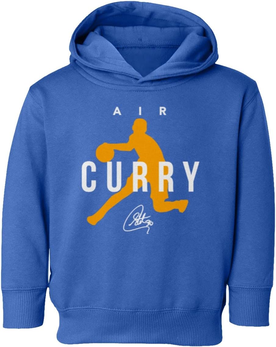KING THREADS Air Steph Basketball Star Golden State Fans Toddler Hoodie Sweatshirt