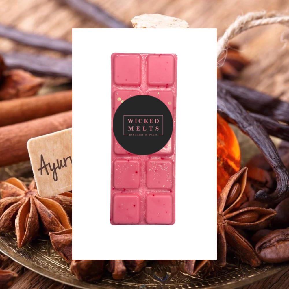Ancient Ayurveda Wax Melt Snap Bar - Vegan Wax Melts - Scented Wax Melts - Handmade in Wales - Wax Melts Strong Scented