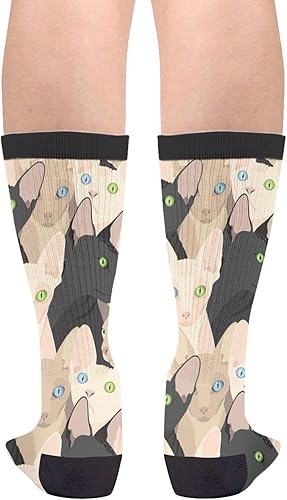 Miniatura 2 de Calcetines divertidos de moda para hombres y mujeres, cómodos y divertidos, calcetines de vestir locos