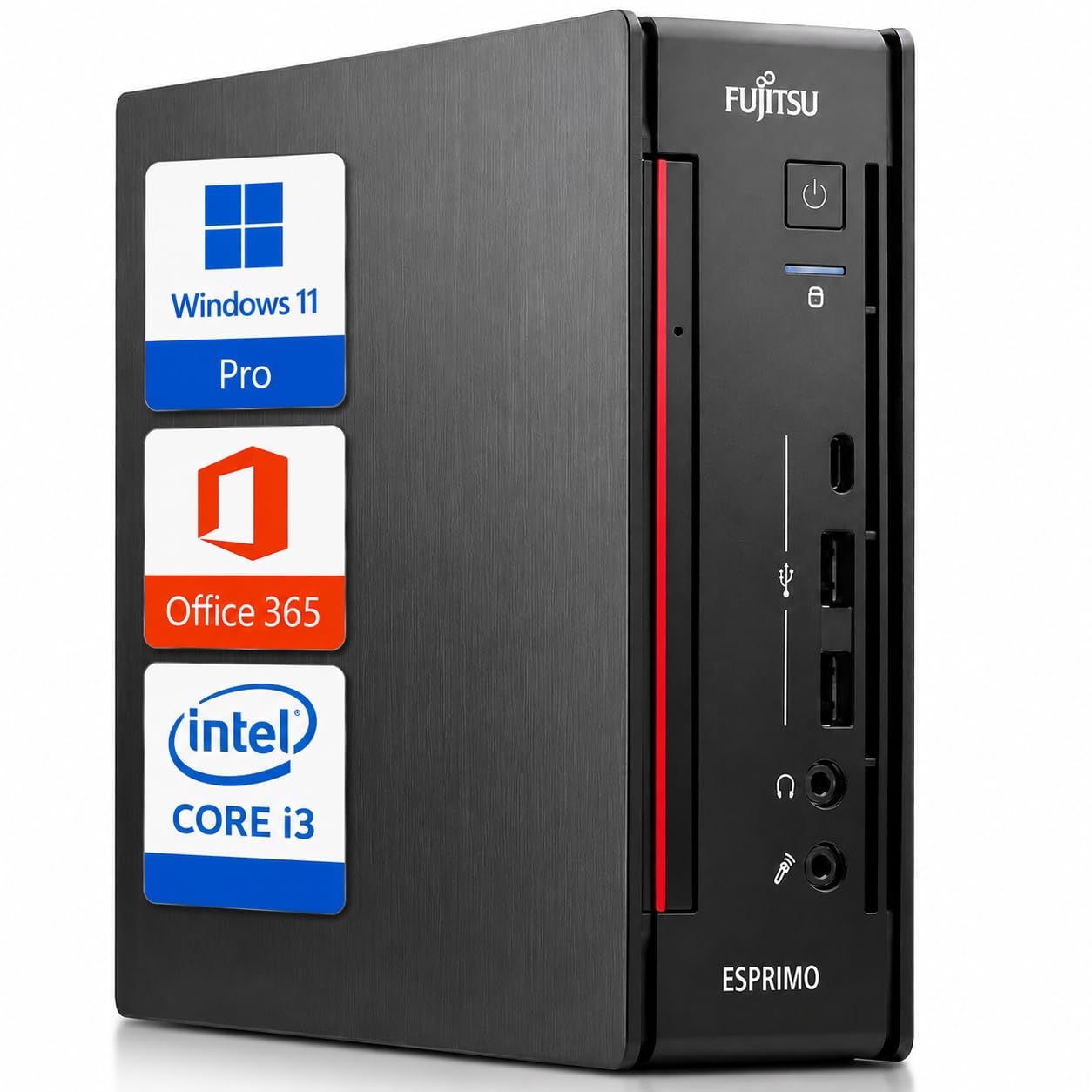 【Windows11Pro】富士通 ESPRIMO SSD480GB/GT710 Fujitsu Esprimo Q Mini PC • Intel Core i3 6100T • 8GB RAM • 256 GB