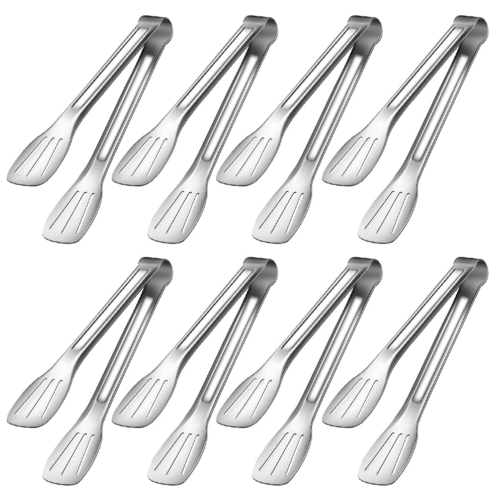 Sponsored Ad – DanziX 8Pcs Serving Tongs Kitchen Tongs, Buffet Tongs,Stainless Steel Food Tong Serving Tong,Small Tong(7 Inch)