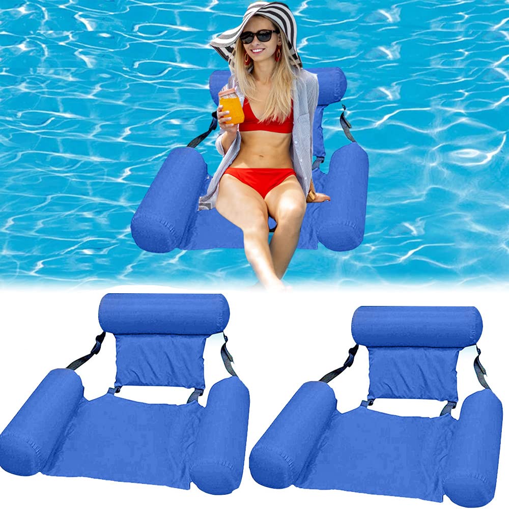 Buy GX·Diffuser Inflatable Pool Chair, Pool Lounger Float Hammock