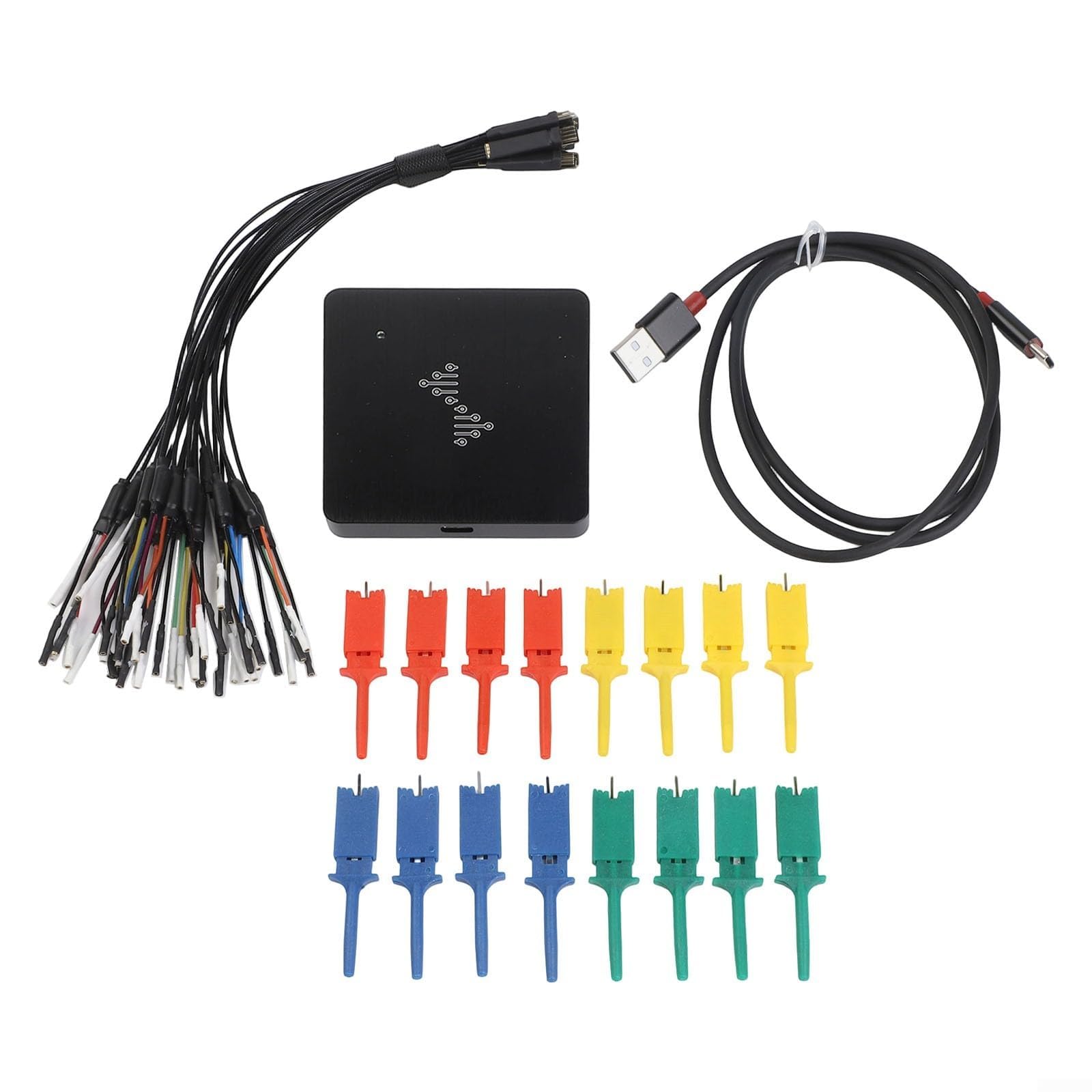 USB Logic Analyzer mit 16 Kanälen, 400MHz Abtastrate, für verschiedene Betriebssysteme und Protokolle