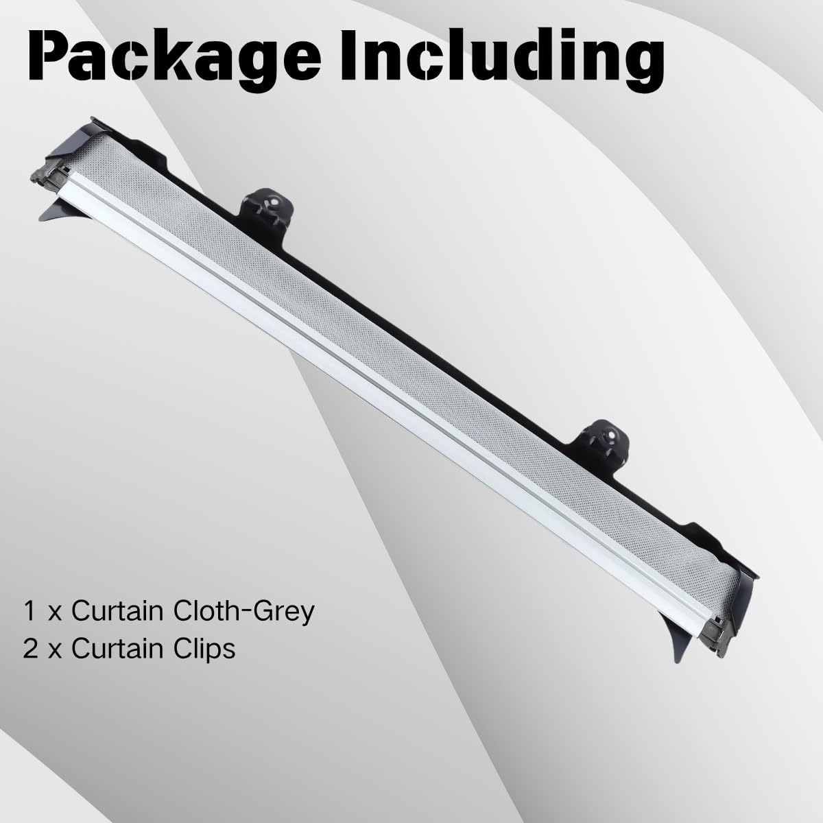 1K9877307B Panoramic Sunroof Sunshade Curtain Cover-Grey for Audi Q5(09-17)