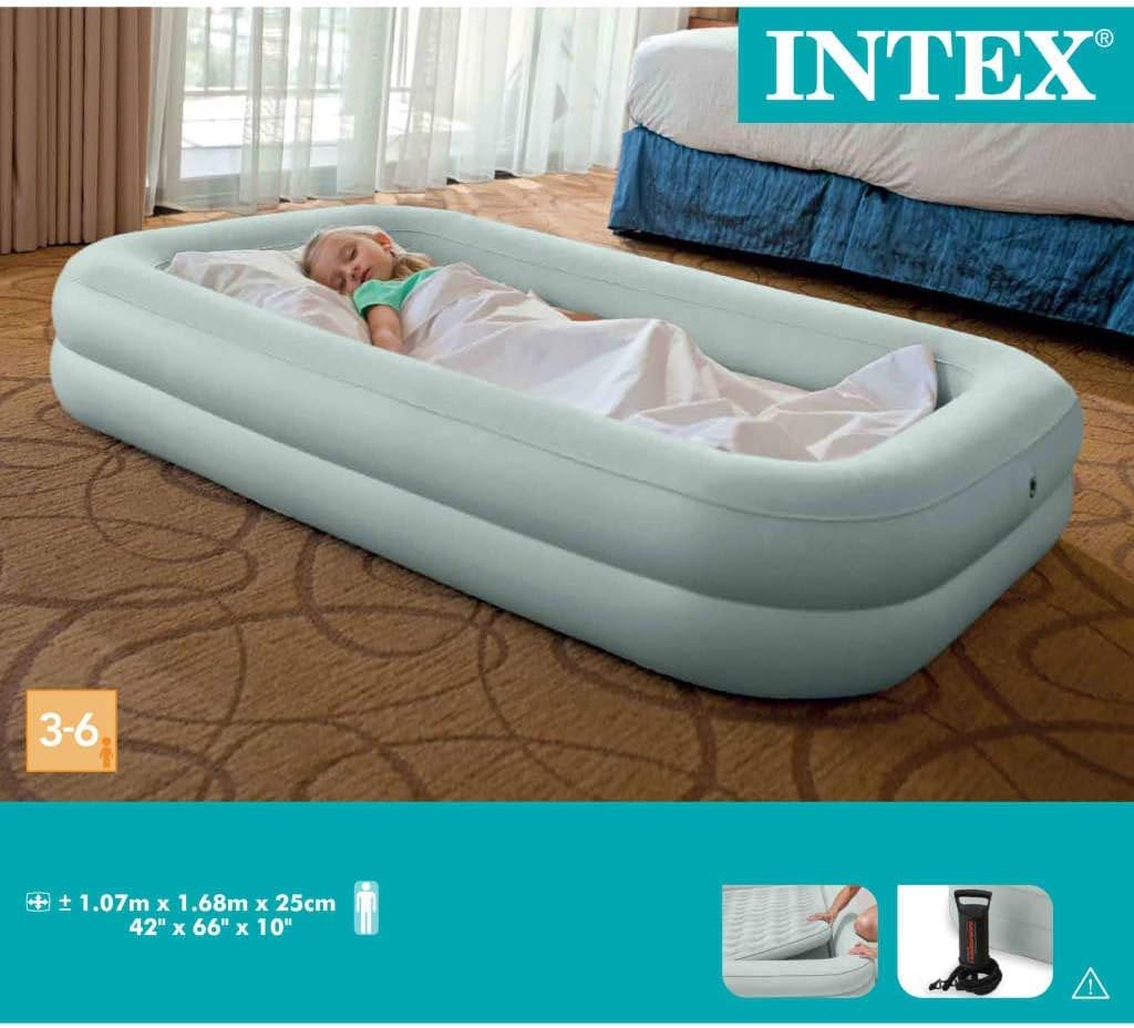 Matelas Airbed Intex Kidz Travel 168x107x25cm Intex np Amazon Fr Cuisine Et Maison