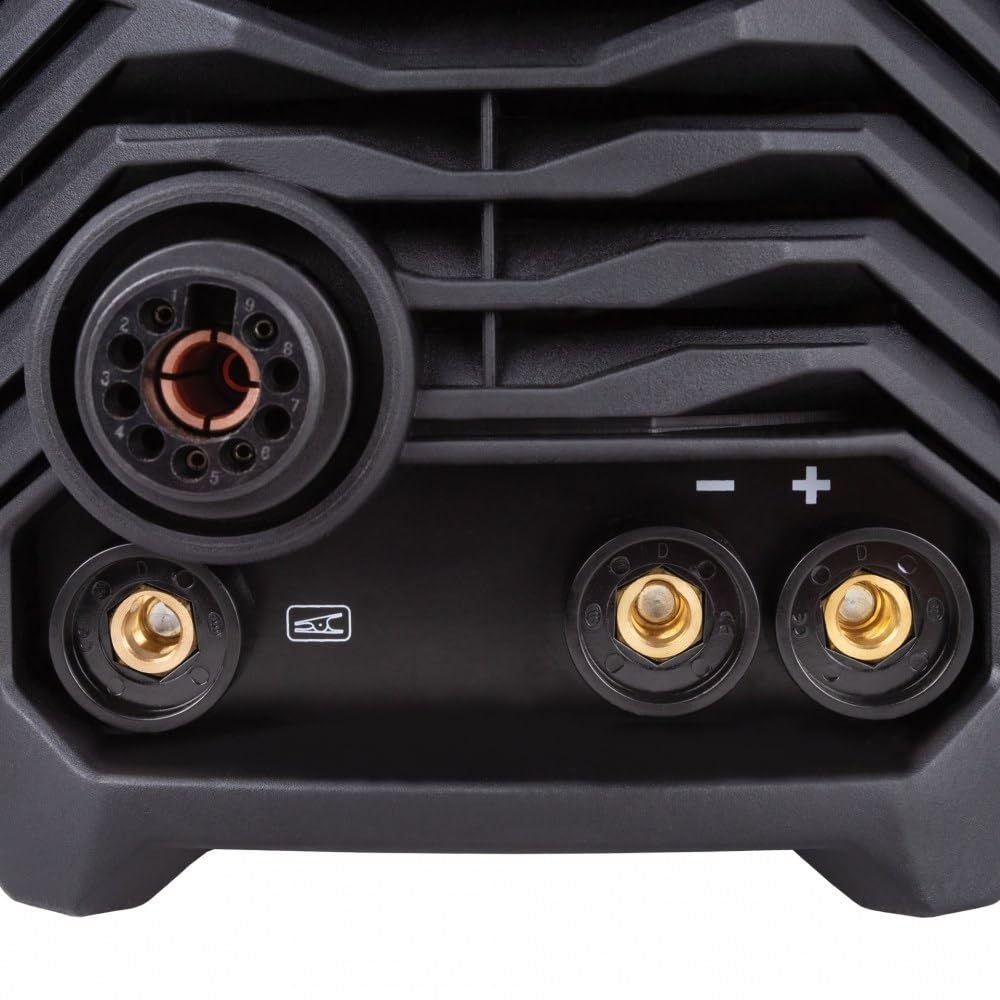 Spartus EasyCUT 40s Compressor - Taglierina al plasma inverter con compressore integrato e accensione pilota per un taglio preciso di metallo fino a 20 mm - 40 A potenza, 230 V