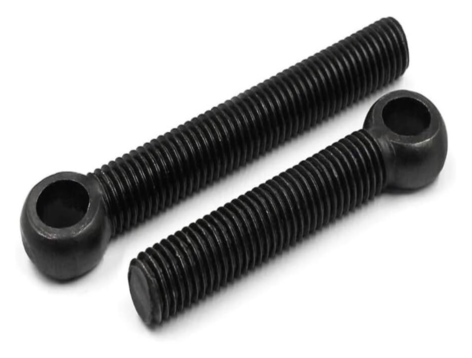 Pernos de ojo M20x160mm de acero al carbono negro para elevación y anclaje seguro de cargas