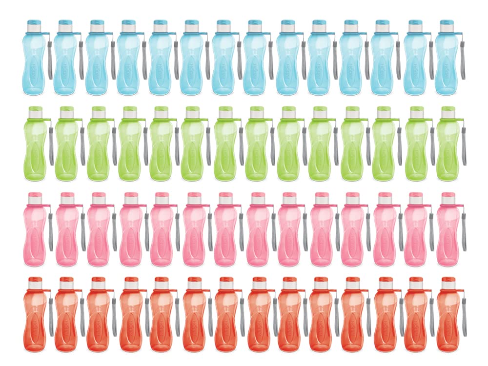 MILTON Sports Water Bottle Kids Reusable Leak-proof 25 oz 56 Set Plastic Wide Mouth Large Big Drink Bottle