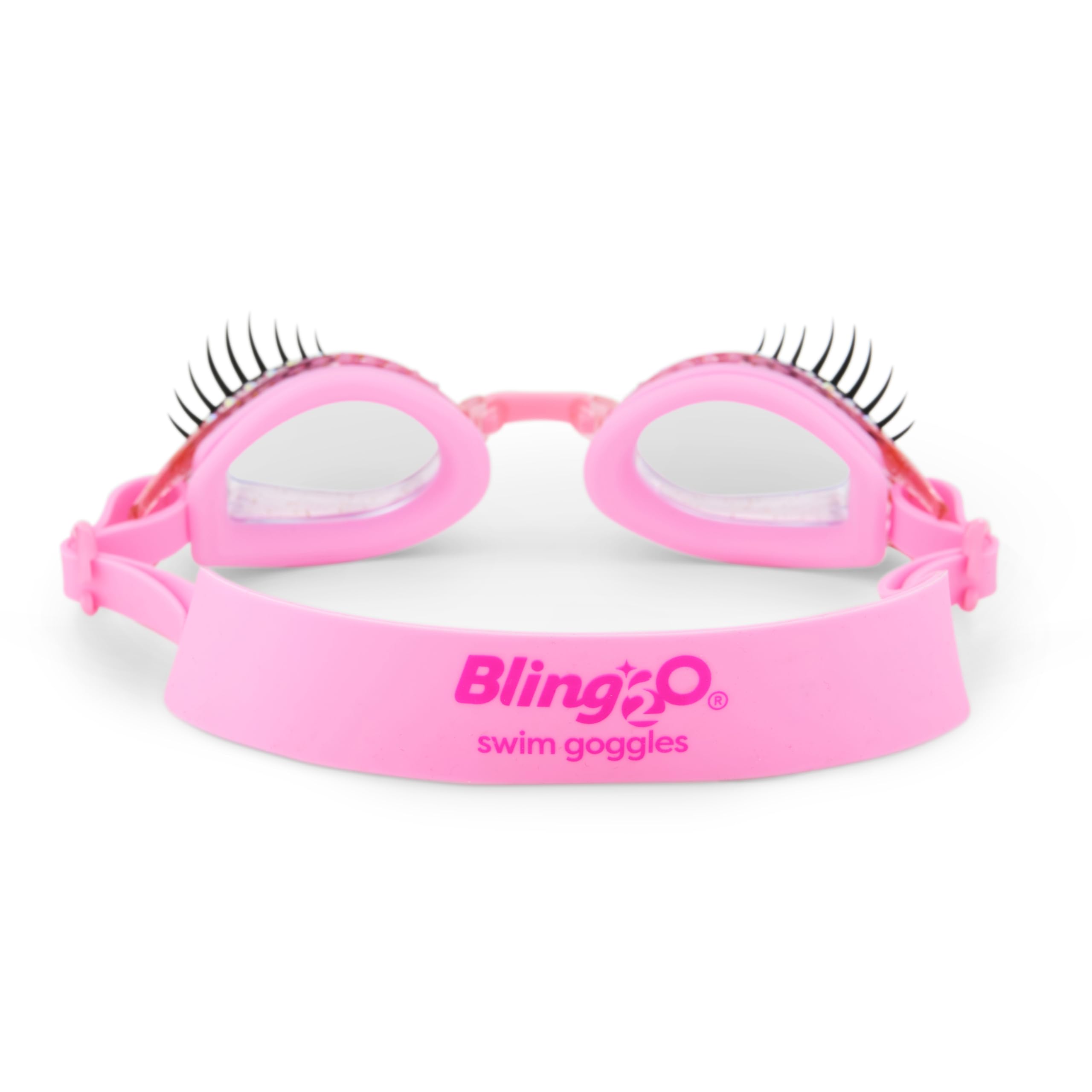 Gafas de natación Splash lash Rosas con pestañas 3-6 años