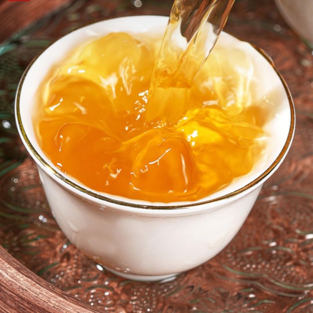 Premium Weißer Tee BaiHaoYinZhen 500g | Erste Qualität | Ohne Zusatzstoffe, Loser Blatttee 17,64oz | Für Arbeit Und Bürositzungen