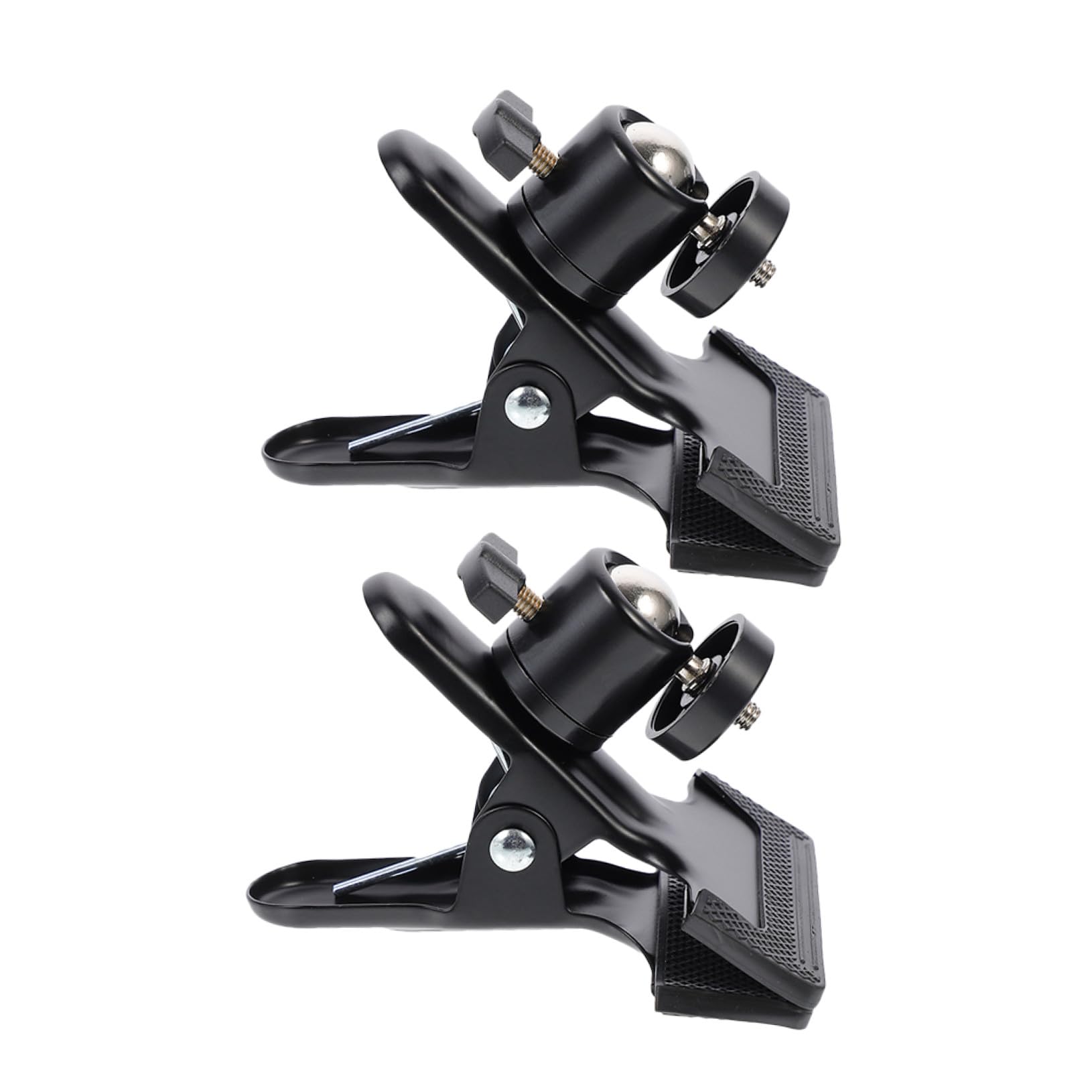 Soporte de flash clip para cámara metálico con abrazaderas resistentes de muelle 8