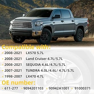 Set of 20, 14x1.5mm OEM Style Factory 1.85 Inch 7/8 22mm Hex Mag Washer Lug Nuts Compatible with Sequoia Landcruiser Tundra Lexus LX