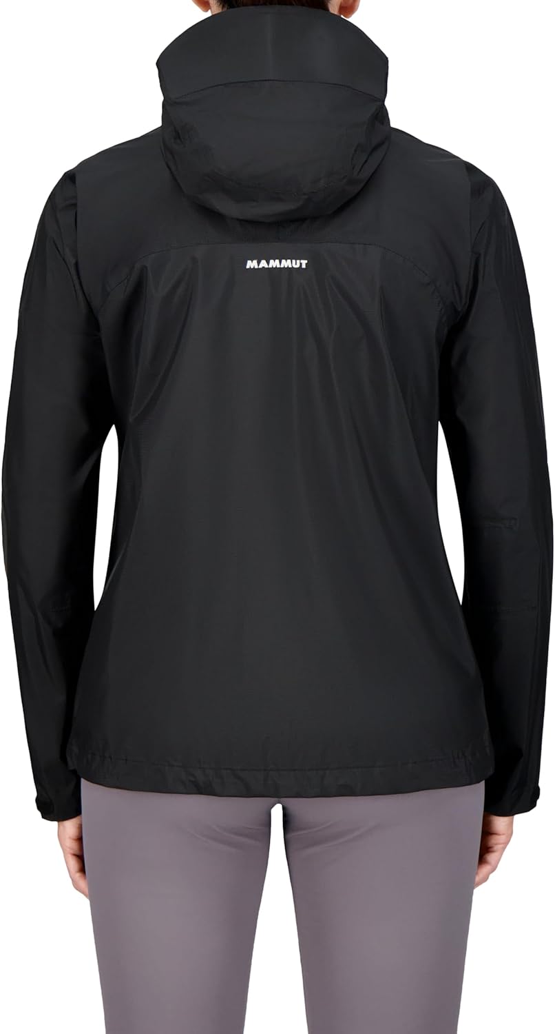 美品 MAMMUT マイクロレイヤーハードシェルフーデット ジャケット M 黒