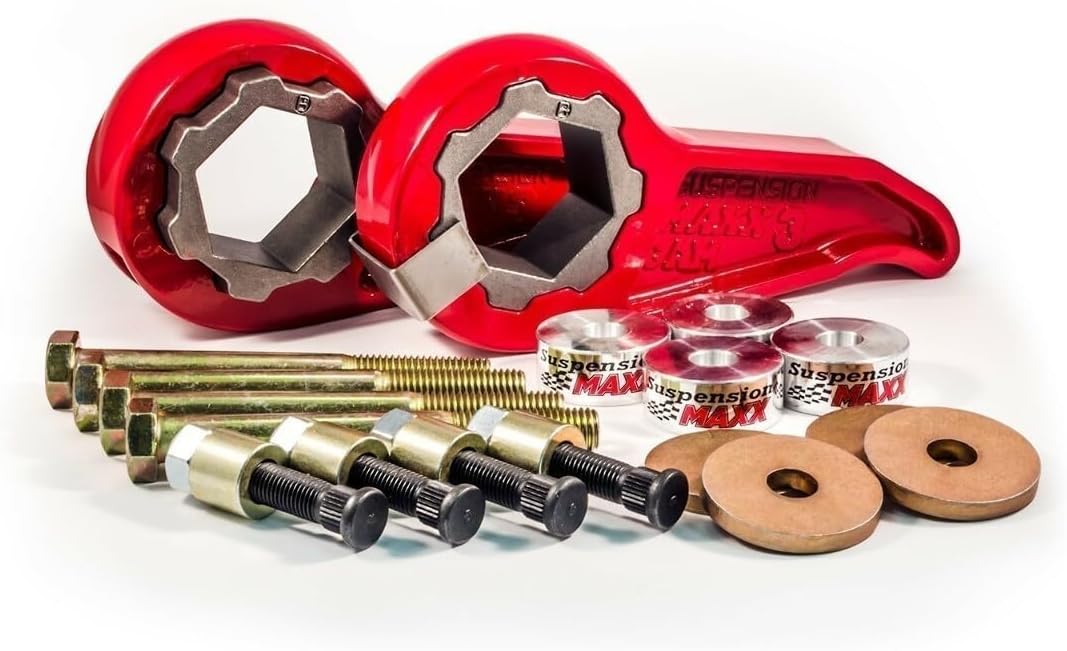 SMX-MC7 Maxxcam 7 1 In.-2.5 In. Adjustable Leveling Kit For 2017 Gm 2500 Hd And 3500 Hd 4x4 And Awd Trucks Includes Differnetial Relocation