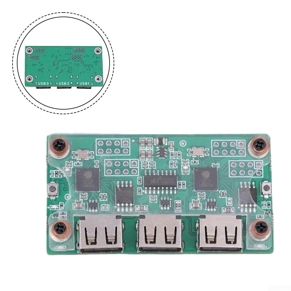 Für MAKCU und ESP32-S3 Entwicklungsplatine Kit mit Tastatur und Mausbox, inklusive Schutzhülle und Verbindungskabeln für tragbare Programmierung