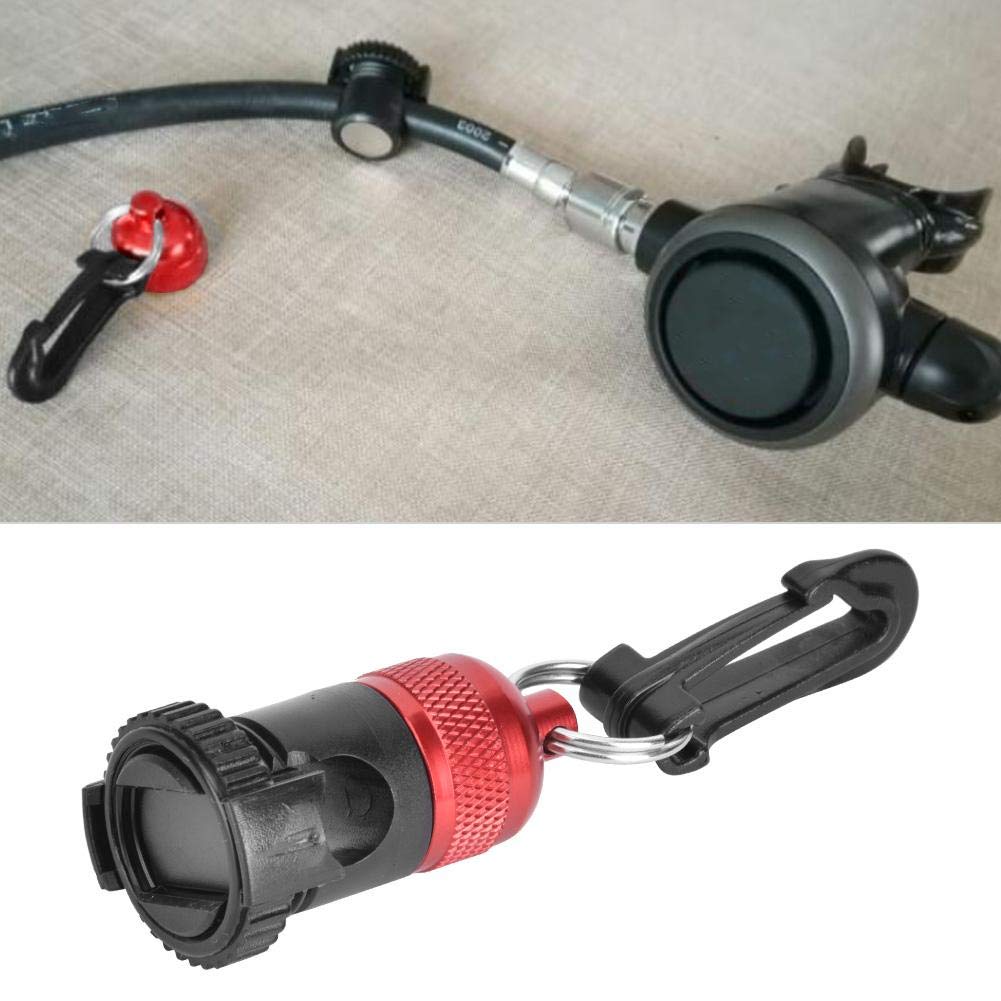 Regulador Magnético, Soporte de Manguera con Imán Fuerte para Buceo, Accesorio Regulador de Metal Rojo para Deportistas Acuáticos y Actividades Subacuáticas