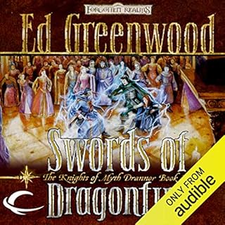 Swords of Dragonfire Audiolibro Por Ed Greenwood arte de portada