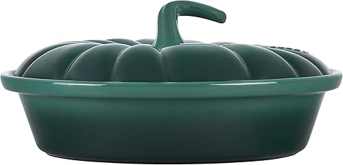 Miniatura 2 de Le Creuset Gres Figural Calabaza Panadero con tapa, 9", Artichaut